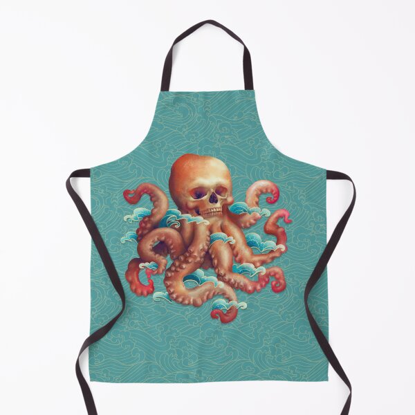 Item preview, Octopus Skull  designed and sold by Lyara Costa.