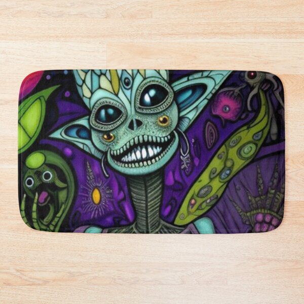 Item preview, Abstract Alien Graffiti Art  designed and sold by TheDarkWardrobe.