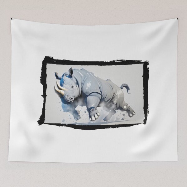 Item preview, Rhinoceros  designed and sold by YannaJulia.