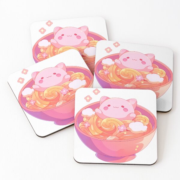 Item preview, Gato de dibujos animados en un plato de fideos con una cuchara designed and sold by jacksony86hwu.