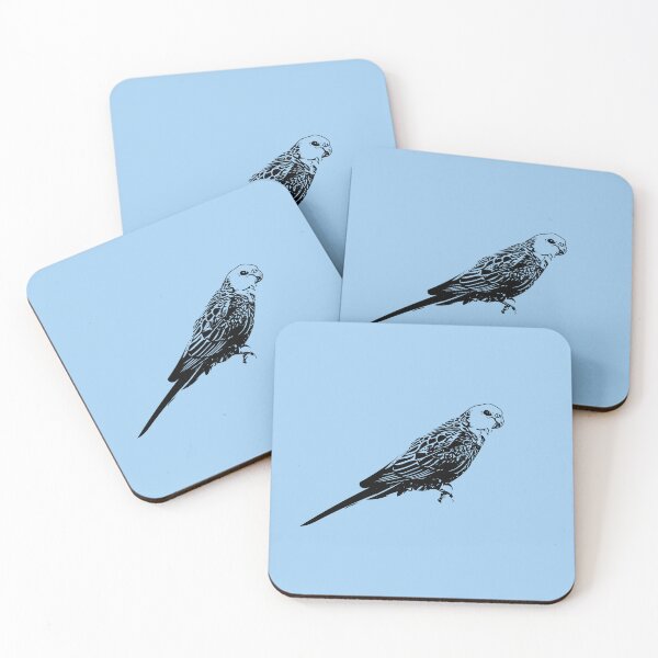 Item preview, Pale-headed Rosella Black Design  designed and sold by designsasstultd.