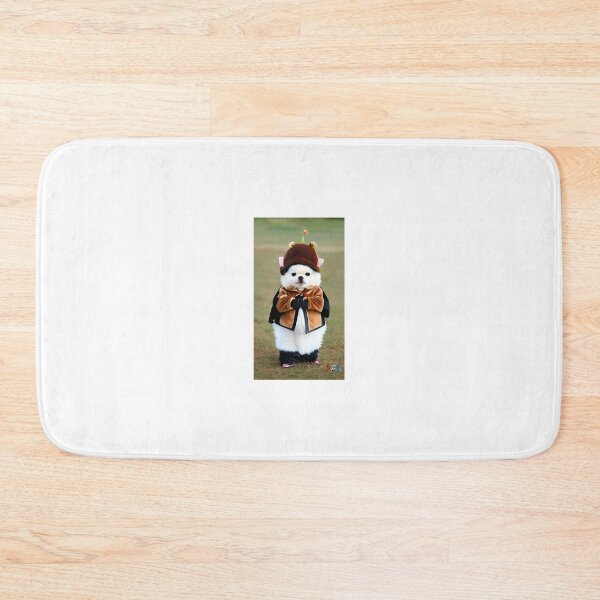 Item preview, Happy Dog in a Funny Costume #18 designed and sold by fabfunnyanimals.