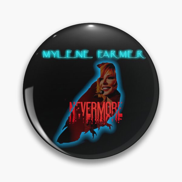 Item preview, NeverMore-MyleneFarmer--crow designed and sold by MusicVibesTee.