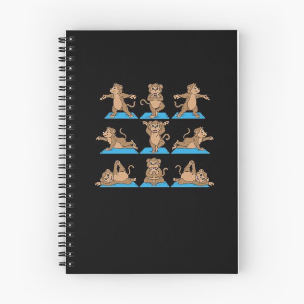 Item preview, Yoga Lover Gift Meditation Spiritual Monkey Yoga Position designed and sold by Captain Mood.