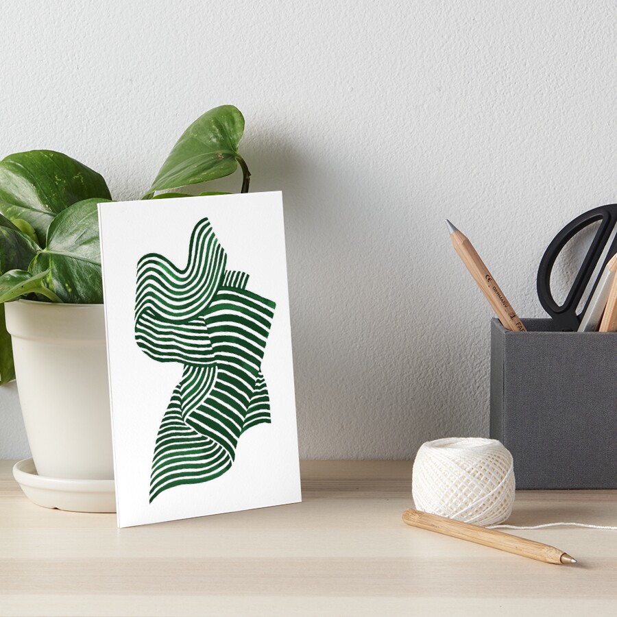 Movement Art Board Print