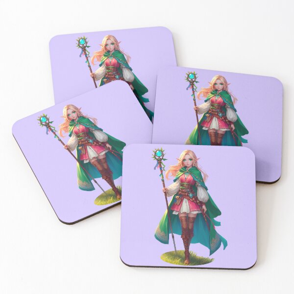 Item preview, Elf Sorceress of the Enchanted Forest Realm - Elf Design designed and sold by Second Draft Visuals.