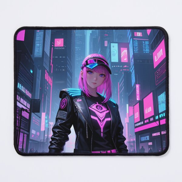 Item preview, A graphic that combines a futuristic cityscape with neon signs and holographic elements. designed and sold by Ameliajohanson.