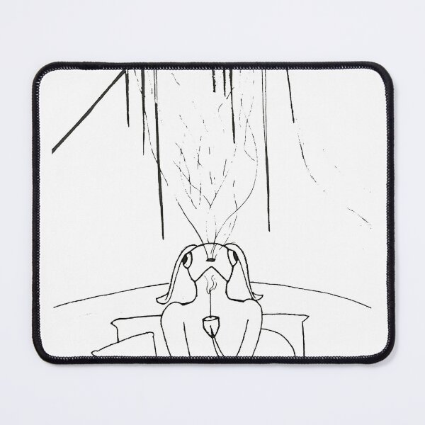 Item preview, Drawing of a creature, half octopus and half rabbit. designed and sold by Nell-e.