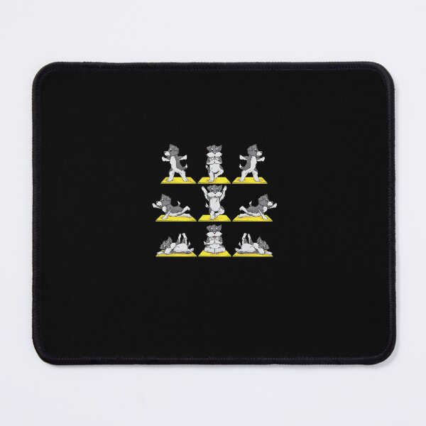 Item preview, Miniature Schnauzer Yoga Asana Pose Meditation Funny designed and sold by Captain Mood.