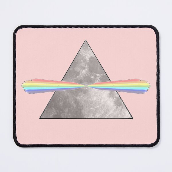 Item preview, Rainbow over the moon Pink Floyd  designed and sold by HandmadeMood.