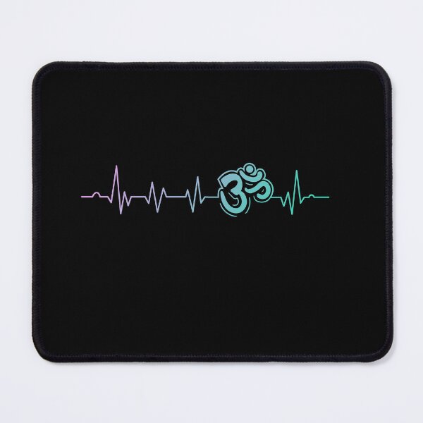 Item preview, Yoga Spiritual Symbol heartbeat designed and sold by Captain Mood.