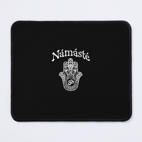 Item preview, Namaste Hand Hamsa Yoga Hinduism Vedas OHM designed and sold by Captain Mood.