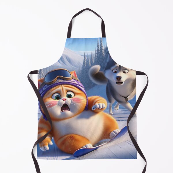 Item preview, Cat fell while skiing designed and sold by Catsmoment.