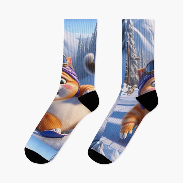 Item preview, Cat fell while skiing designed and sold by Catsmoment.