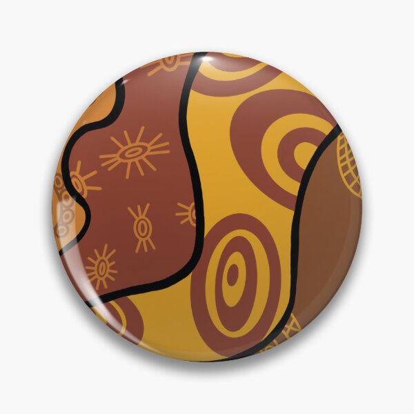 Item preview, Earth-Toned Ellipses designed and sold by LovingSolArt.