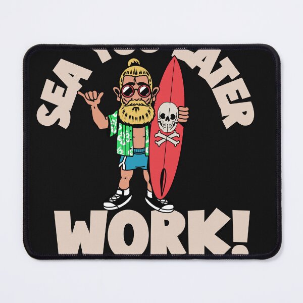 Item preview, Sea You Later Work teacher summer vacation T-Shirt designed and sold by printperfect24.