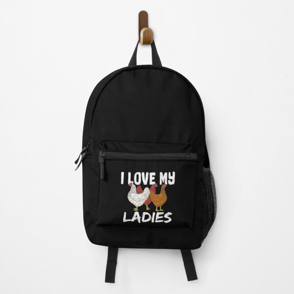 Item preview, Funny Chicken Design Gift Chicken Farmer I Love My Ladies designed and sold by Captain Mood.