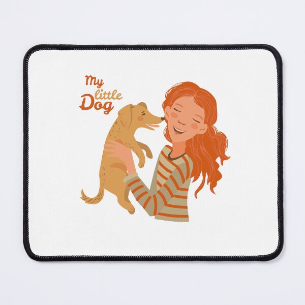 Item preview, little miss obsessed with her dog designed and sold by MIROUZ2000.