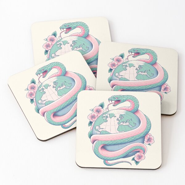 Item preview, Boundless: Midgard Serpent as a Pastel Sailor's Tattoo designed and sold by CrypRenaissance.