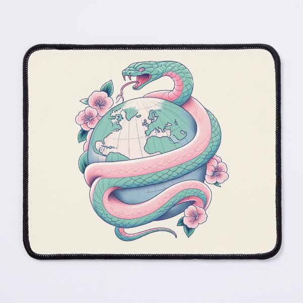 Item preview, Boundless: Midgard Serpent as a Pastel Sailor's Tattoo designed and sold by CrypRenaissance.
