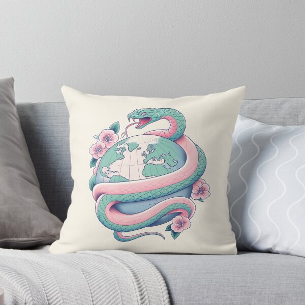 Item preview, Boundless: Midgard Serpent as a Pastel Sailor's Tattoo designed and sold by CrypRenaissance.