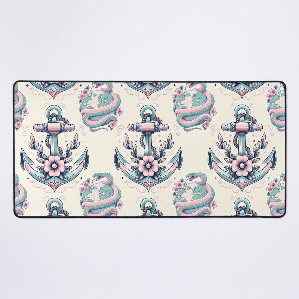 Item preview, Boundless: Midgard Serpent as a Pastel Sailor's Tattoo designed and sold by CrypRenaissance.