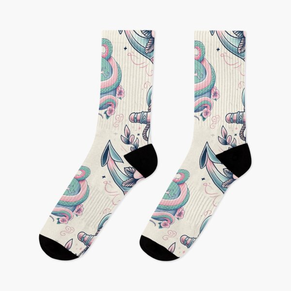 Item preview, Boundless: Midgard Serpent as a Pastel Sailor's Tattoo designed and sold by CrypRenaissance.