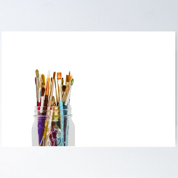 Item preview, Colourful Paint Brushes designed and sold by pigment.