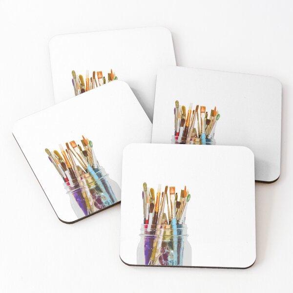 Item preview, Colourful Paint Brushes designed and sold by pigment.