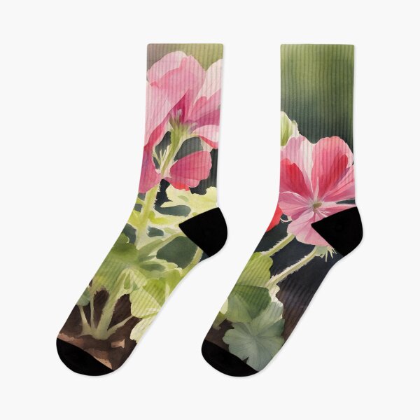 Item preview, Pink Geraniums in The Wild designed and sold by CalmnessbyChoice.