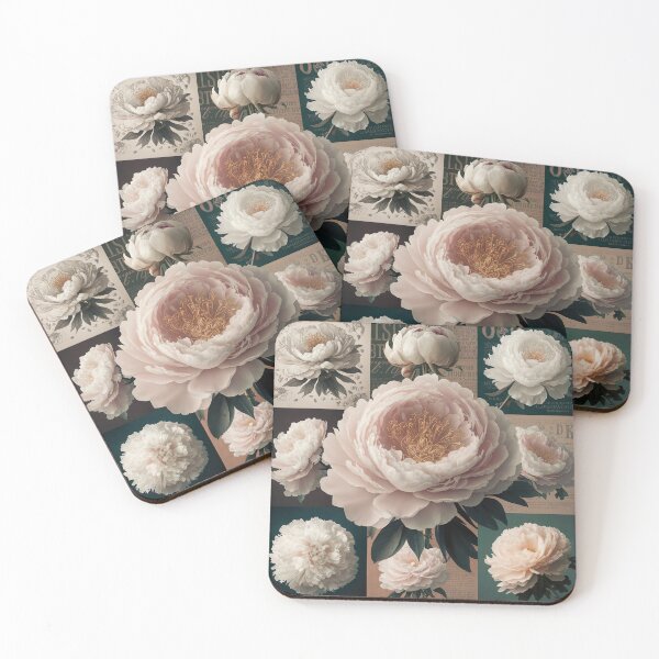 Item preview, stunning peonies  designed and sold by elegantpaterns.