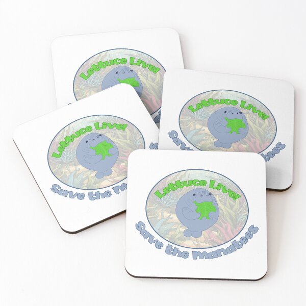 Item preview, Save the Manatees: Lettuce Live! designed and sold by CoastalCaptures.