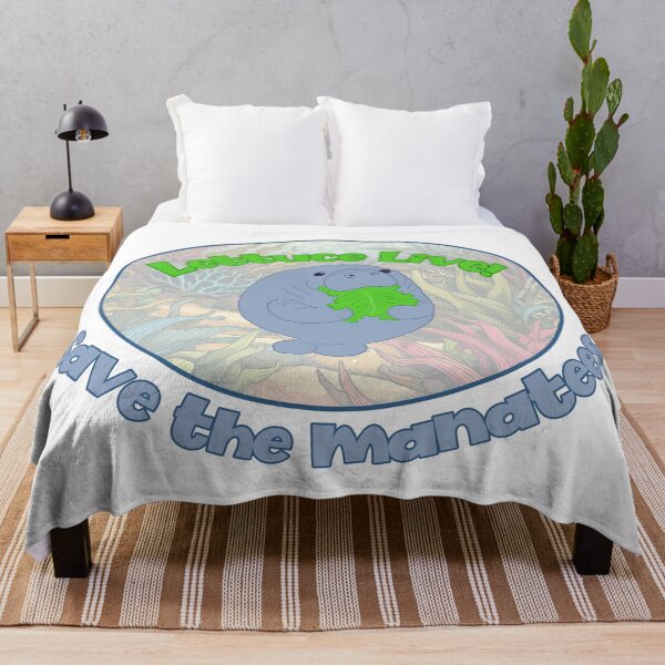 Item preview, Save the Manatees: Lettuce Live! designed and sold by CoastalCaptures.