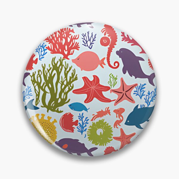 Item preview, Under the Sea: A Whimsical Ocean Pattern designed and sold by asbno19.