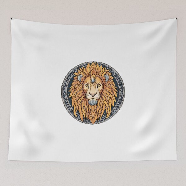 Item preview, Lionheart Nordic Traditional Stylized Graphic Art designed and sold by dcohea.