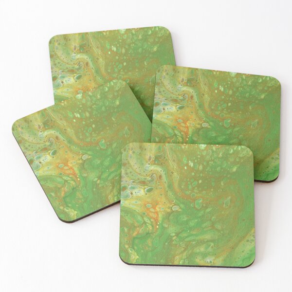 Item preview, Nashville 3 Bold Green Acrylic Abstract designed and sold by Doug  Siegel.