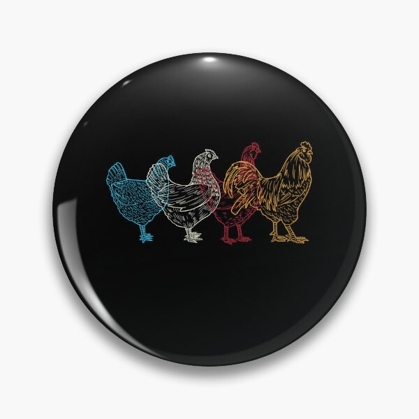 Item preview, Chicken Retro Vintage Poultry Farmer Women Men Farm Lover designed and sold by Captain Mood.