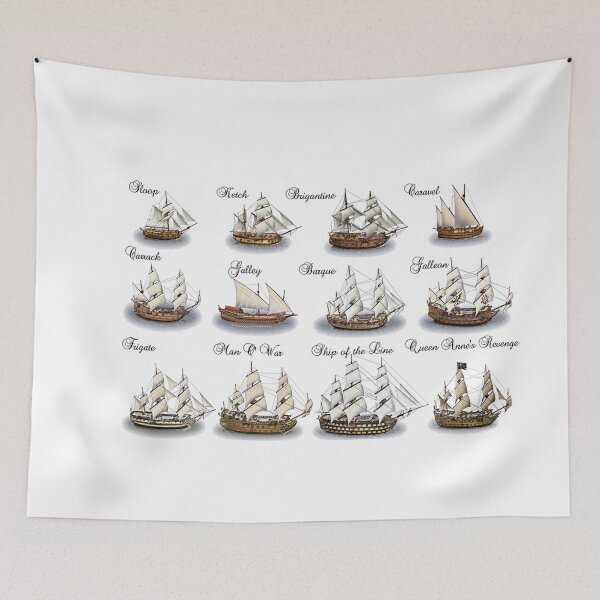 Item preview, TALL SHIPS    MAJESTIC CAPTAINS OF THE SEA designed and sold by THE AMERICAN TEEVANGELIST.