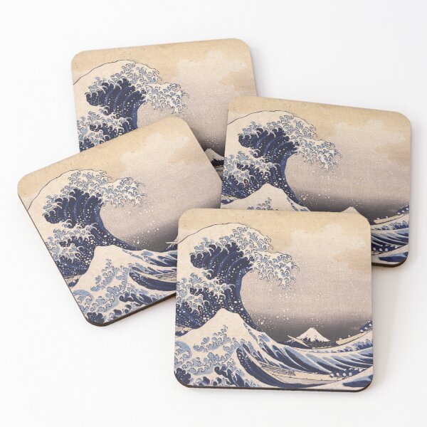 Item preview, The Great Wave Off the Coast of Kanagawa -  Katsushika Hokusai designed and sold by Noura Sultani.