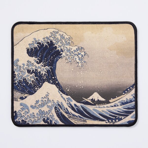 Item preview, The Great Wave Off the Coast of Kanagawa - Katsushika Hokusai designed and sold by Noura Sultani.