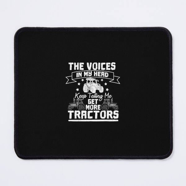 Item preview, The Voices In My Head Get More Tractors Funny Farmer Design designed and sold by Captain Mood.