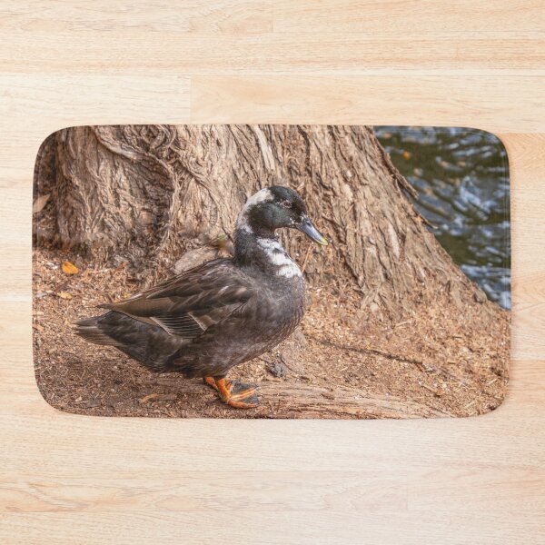 Item preview, Brown and White Duck designed and sold by SafariByMarisa.