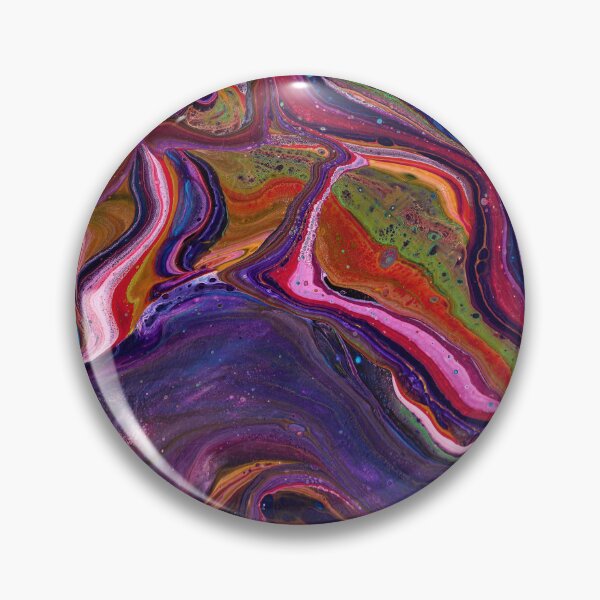 Item preview, Queen For A Day 3 Wild Purple Red Acyrlic Abstract designed and sold by Doug  Siegel.