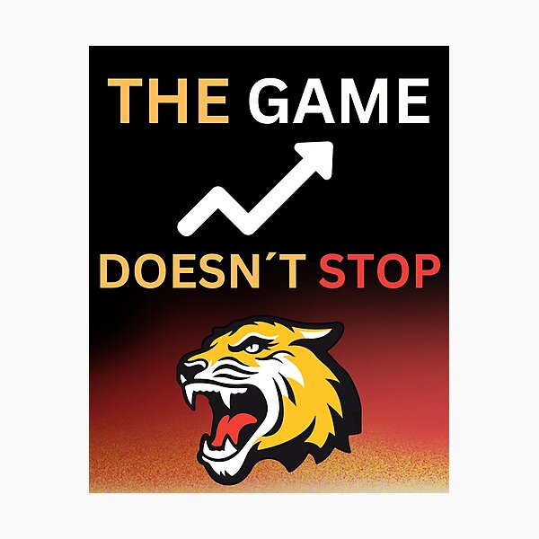 Item preview, The game doesn´t stop! Gamestop Stock Meme designed and sold by ManuelMuse.