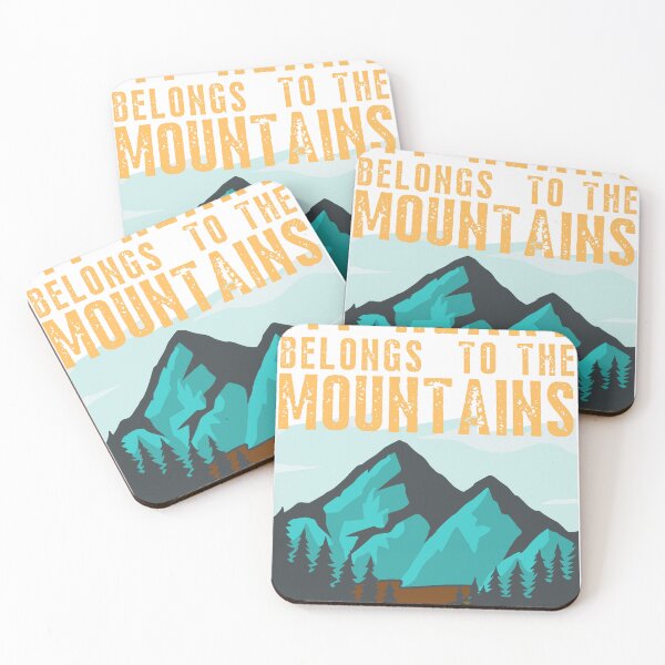 Item preview,  My Heart Belongs to the Mountains  Retro designed and sold by Edchua16.