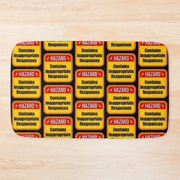 Item preview, HAZARD:  Contains Inappropriate Responses - funny warning signs designed and sold by DesignsFromTW-S.