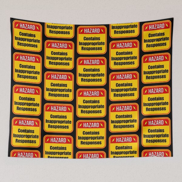 Item preview, HAZARD:  Contains Inappropriate Responses - funny warning signs designed and sold by DesignsFromTW-S.