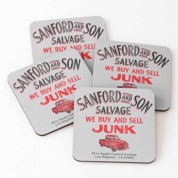 Item preview, Sanford and Son We Buy and Sell Junk Distressed Classic Lts designed and sold by Alema Art.
