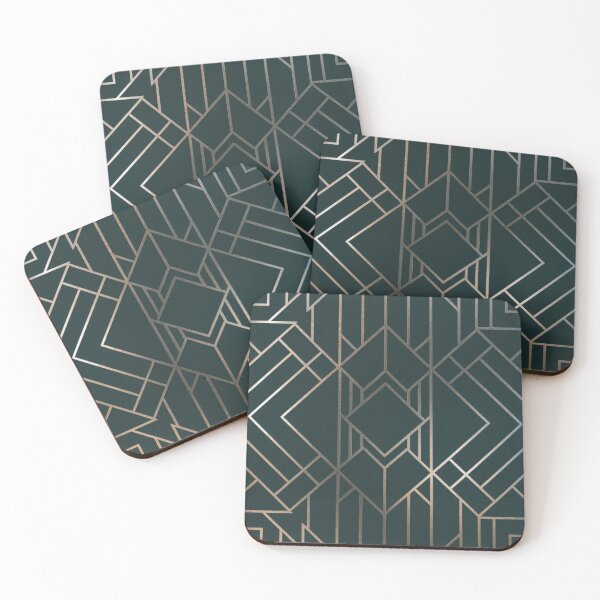 Item preview, Elegant Art Deco Geometric Pattern designed and sold by Annabelhut.