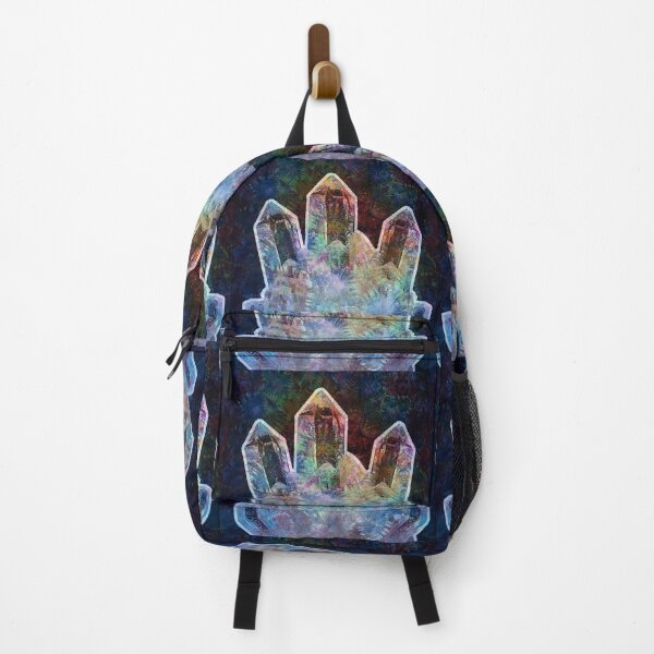 Item preview, Quartz Crystal Cluster rainbow spectrum tie dye rainbow designed and sold by AuroraXGreen.